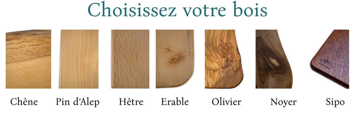 Choisissez votre bois - 1